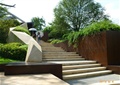 台阶,矮墙,花池,景观树,住宅景观