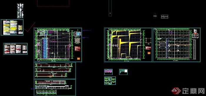 某大型厂区规划与施工CAD图(3)