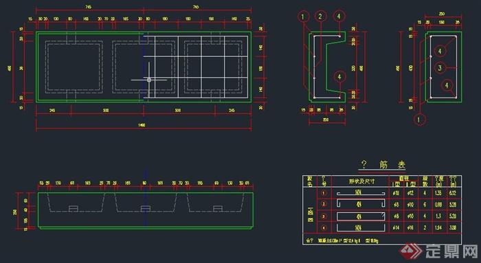 建筑节点楼板地面设计CAD施工图(1)