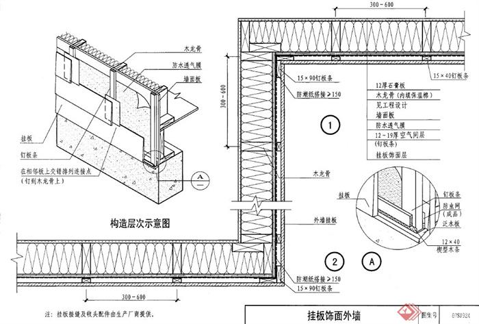 建筑外墙设计PDF详图(1)