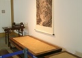 茶桌椅,装饰画,地面铺装,形象墙,博物馆