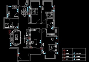 住宅空间设计CAD施工图