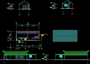砖混结构星级卫生间建筑设计CAD结构施工图