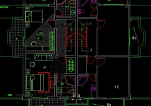 某两层住宅室内装修设计CAD详图