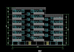 某六层住宅楼建筑设计CAD施工图