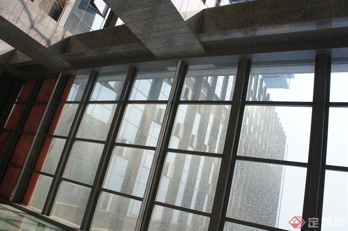 玻璃窗,玻璃墙,廊架