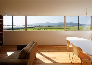日本出云平原上的乡村小屋建筑图片jpg格式