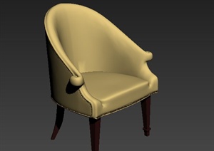 单人沙发设计3dmax模型