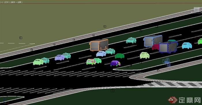 道路景观设计3DMAX模型(2)