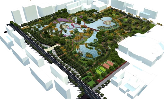 城市改造湿地公园
