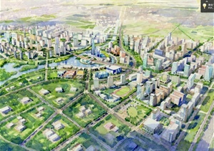 北京东坝商务核心区城市规划设计pdf格式