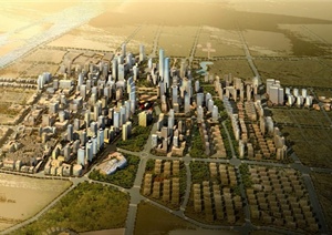 长沙芙蓉CBD概念城市规划设计pdf格式
