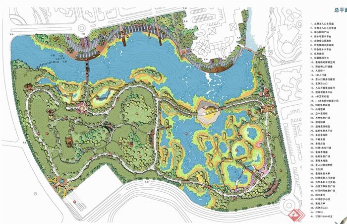 某地洋山湖梦幻世界湿地公园景观深化设计高清JPG文本(1)