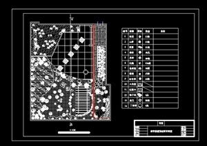 教学楼屋顶花园景观规划设计cad施工详图