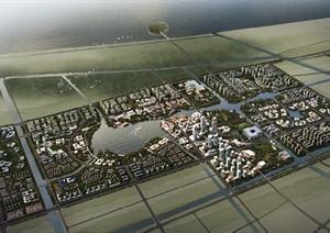 杭州湾上虞滨海新城核心区城市规划设计pdf格式