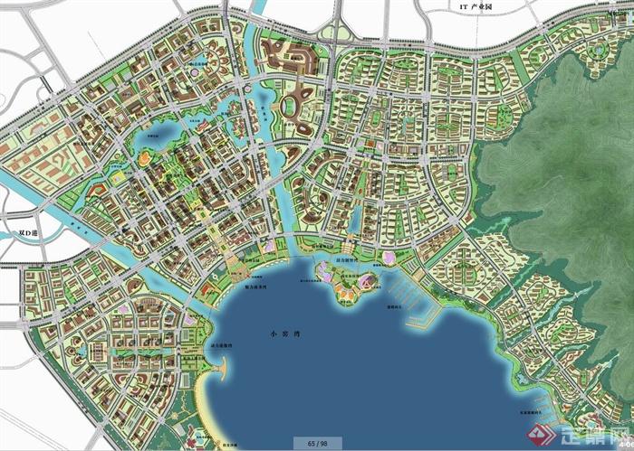 大连小窑湾国际商务区概念性城市规划设计jpg格式(2)