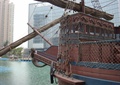 海盗船,水池水景