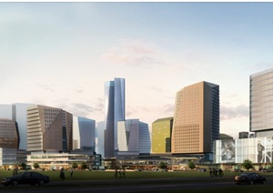 宁波高新区CBD城市规划设计pdf格式