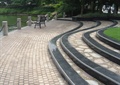 滨水平台,台阶踏步,地面铺装