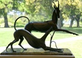 雕塑小品,动物雕塑,羚羊雕塑