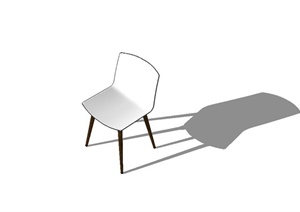现代创意椅子凳子SU(草图大师)模型