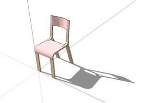 创意简约椅子SU(草图大师)模型