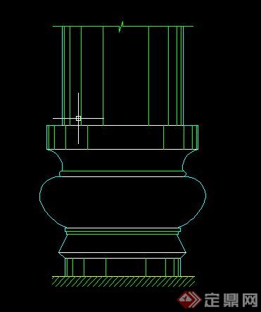 40个中式柱头的样式及详图设计cad图(3)