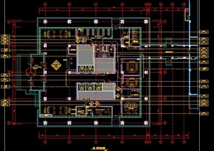 某现代风格办公大楼CAD施工图