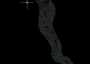 某河道景观改造设计CAD施工详图
