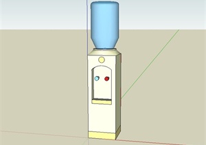 饮水机设计SU(草图大师)模型