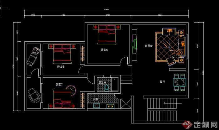 多款住宅空间装修设计CAD详图(1)