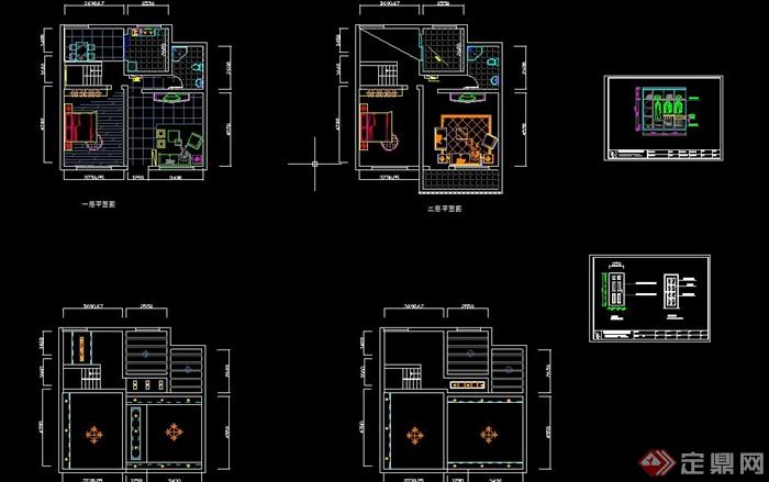 多款住宅空间装修设计CAD详图(3)