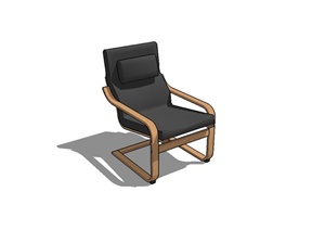 办公室座椅设计SU(草图大师)模型