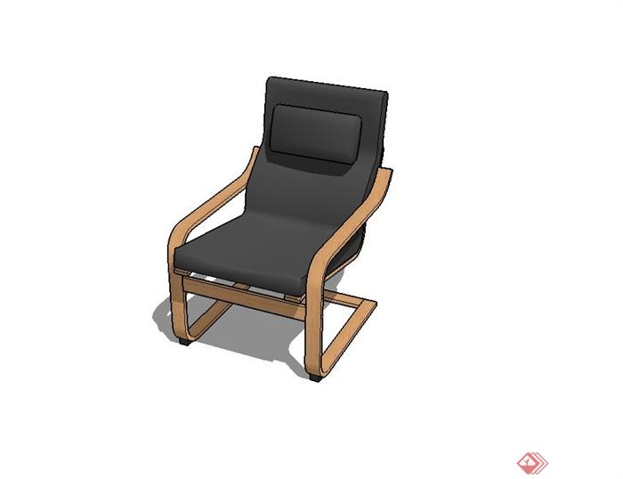 办公室座椅设计su模型(2)