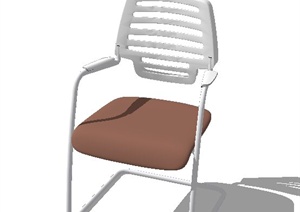 现代简约椅子设计SU(草图大师)模型