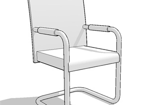 现代简约椅子SU(草图大师)模型
