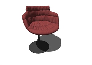 现代室内沙发座椅设计SU(草图大师)模型