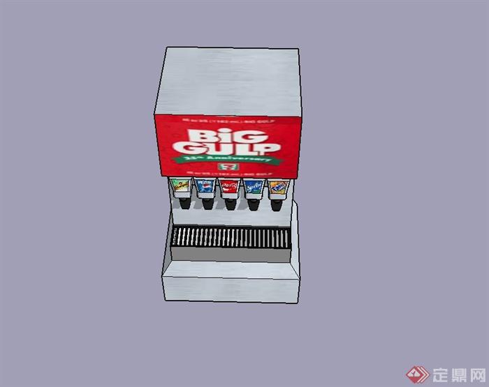 自助饮料机设计su模型(3)