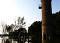 水池水景,瞭望塔