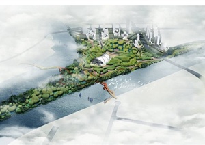 某省滨水公园景观设计jpg方案文本
