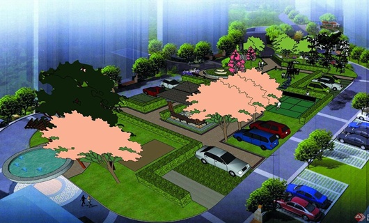 2011年江苏盐城滨海财富广场景观设计