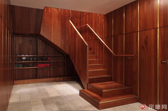 地下室,木制楼梯,台阶