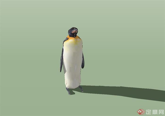 企鹅设计su模型(3)
