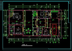别墅建筑设计CAD方案图