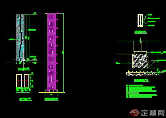 30个景观灯柱设计CAD施工图(4)