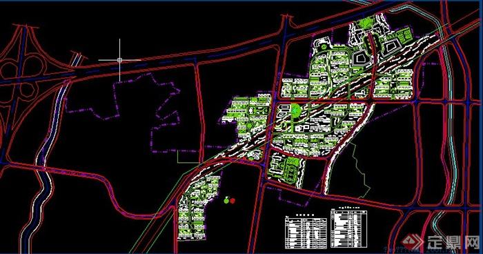 某小区住宅建筑规划设计CAD图(1)