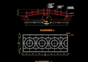 某单孔拱桥CAD施工图