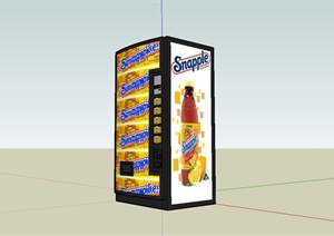 某饮品售货机设计SU(草图大师)模型