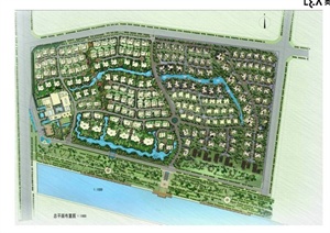新中式别墅小区绿化规划设计PDF文本