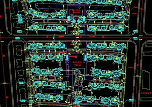 某城市小区规划设计CAD方案图